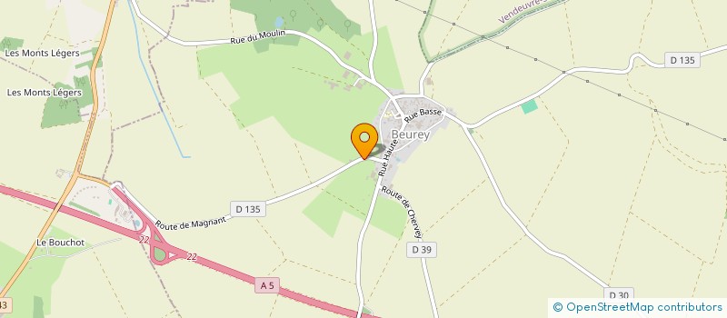 localisation de l'entreprise MADAME MARYSE PLANTE  VENDEUVRE SUR BARSE