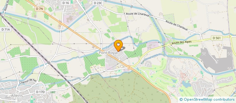 localisation de l'entreprise MADAME MARYSE RASO  MALLEMORT