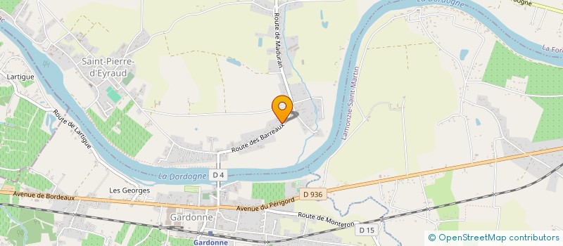 localisation de l'entreprise MADAME MARYSE REILHE  SAINT-PIERRE-D'EYRAUD