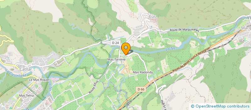 localisation de l'entreprise MADAME MARYSE RESPAUT  EUS