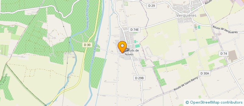 localisation de l'entreprise MADAME MARYSE REYNIER  NOVES