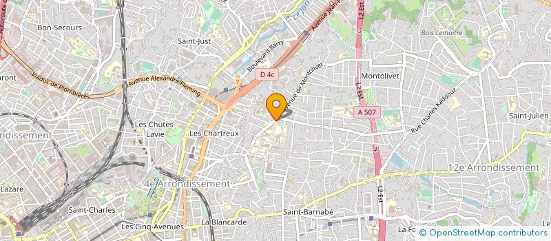 localisation de l'entreprise MADAME MARYSE RICAUD  MARSEILLE