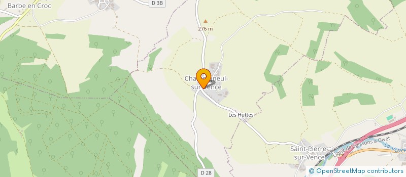 localisation de l'entreprise MADAME MARYSE RICAULT à CHAMPIGNEUL-SUR-VENCE