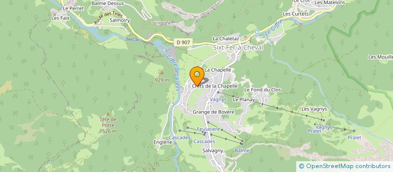 localisation de l'entreprise MADAME MARYSE RICHARD  SIXT-FER-A-CHEVAL