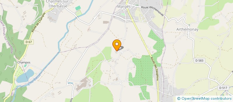 localisation de l'entreprise MADAME MARYSE ROBERT  MARGES