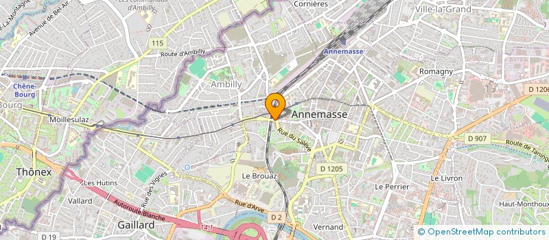 localisation de l'entreprise MADAME MARYSE ROLLAND  AMBILLY