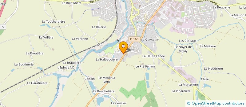 localisation de l'entreprise MADAME MARYSE ROUSSEAU à CHEMILLE-EN-ANJOU
