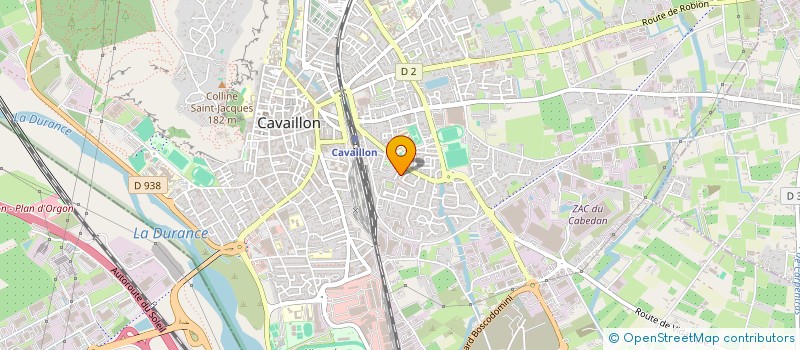 localisation de l'entreprise MADAME MARYSE SADAILLAN à CAVAILLON