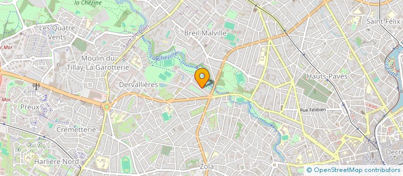 localisation de l'entreprise MADAME MARYSE SEJOURNE à NANTES