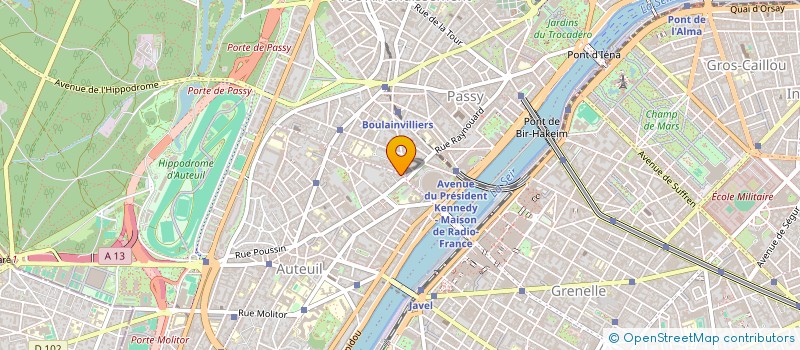 localisation de l'entreprise MADAME MARYSE SERFATY  PARIS