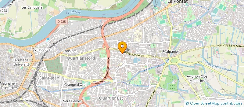 localisation de l'entreprise MADAME MARYSE SODAVALLE  AVIGNON