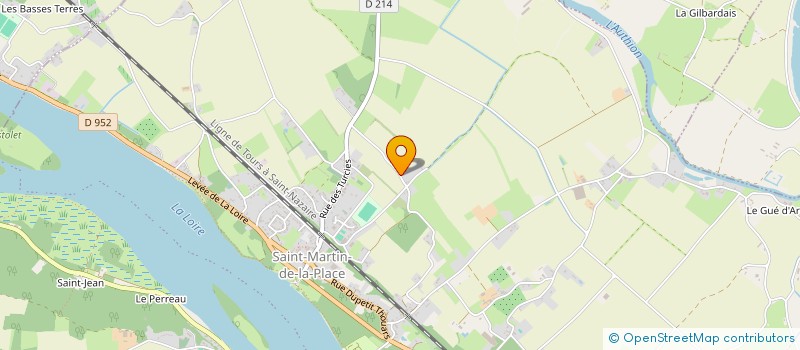 localisation de l'entreprise MADAME MARYSE TATIGNE  GENNES-VAL-DE-LOIRE