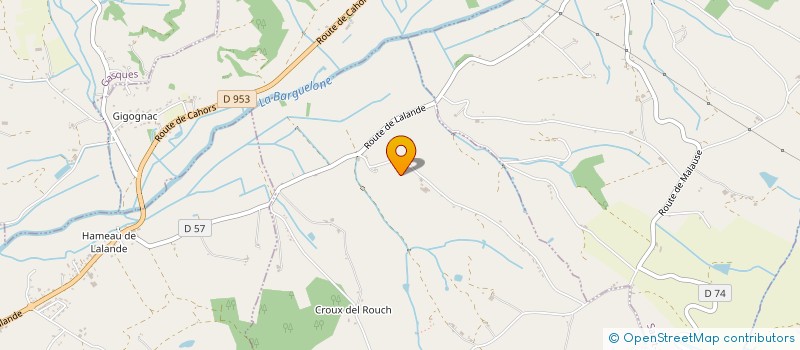 localisation de l'entreprise MADAME MARYSE TOUEILLE  GASQUES