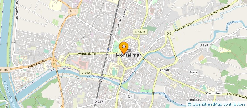 localisation de l'entreprise MADAME MARYSE TREVISAN  VENISSIEUX