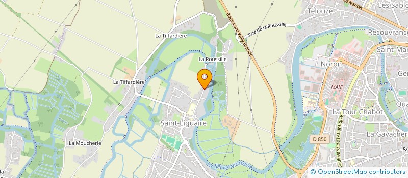 localisation de l'entreprise MADAME MARYSE VERGNAULT à NIORT
