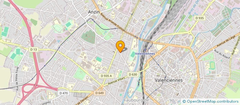 localisation de l'entreprise MADAME MARYSE VILETTE à VALENCIENNES