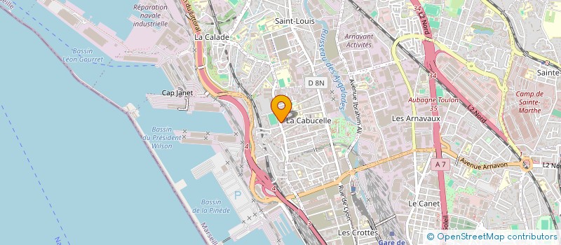 localisation de l'entreprise MADAME MARYSE VITTONE à MARSEILLE