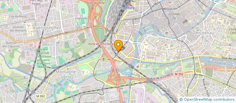 localisation de l'entreprise MADAME MARYSE VODOUHE à STRASBOURG