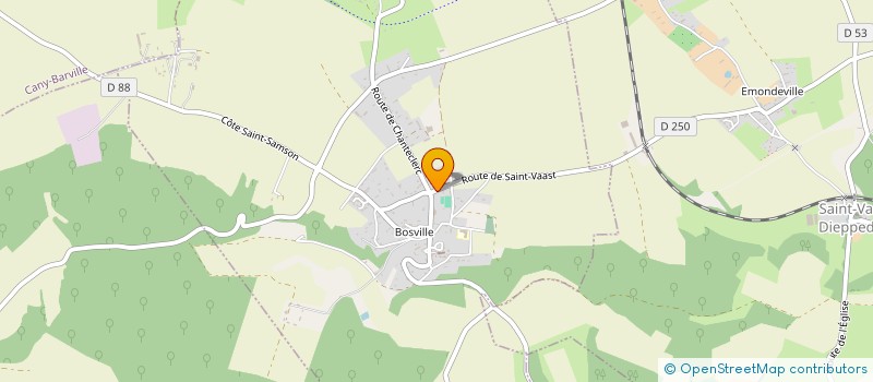 localisation de l'entreprise MADAME MARYSE VYVE  BOSVILLE