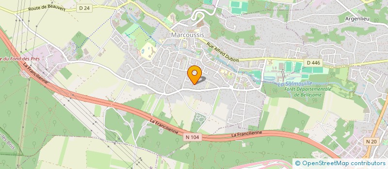 localisation de l'entreprise MADAME MARYSE ZELE  MARCOUSSIS