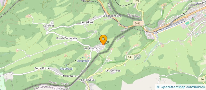 localisation de l'entreprise MADAME MARYSOL LEMA  VILLERS-LE-LAC