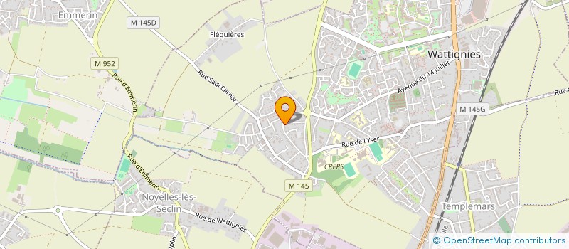 localisation de l'entreprise MADAME MARYSOL LOPEZ ABAROA à WATTIGNIES