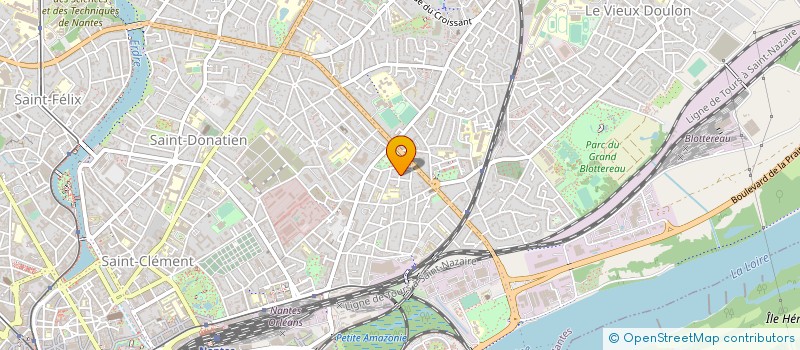 localisation de l'entreprise MADAME MARYVONNE ANSQUER à NANTES