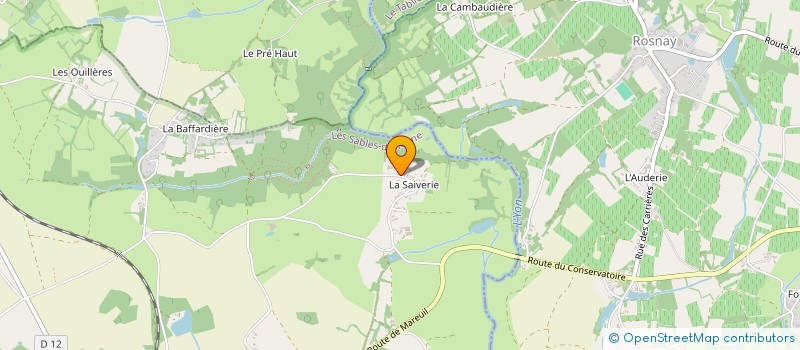 localisation de l'entreprise MADAME MARYVONNE AUGUSTE  LE CHAMP-SAINT-PERE