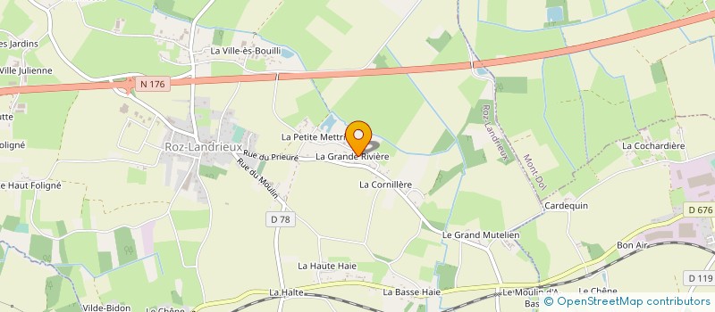 localisation de l'entreprise MADAME MARYVONNE BACHELOT  ROZ-LANDRIEUX