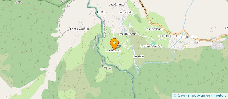 localisation de l'entreprise MADAME MARYVONNE BERTIN à ESCRAGNOLLES