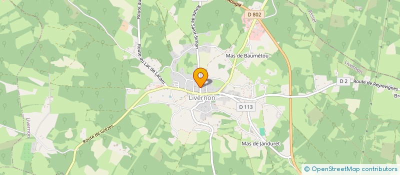 localisation de l'entreprise MADAME MARYVONNE BOULOT  ASSIER