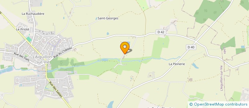 localisation de l'entreprise MADAME MARYVONNE BRENON  COMMEQUIERS