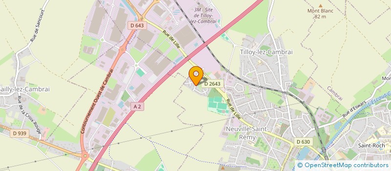 localisation de l'entreprise MADAME MARYVONNE CARDON  NEUVILLE-SAINT-REMY