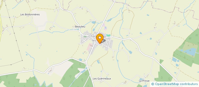 localisation de l'entreprise MADAME MARYVONNE CHARRIER  CHANTELOUP-LES-BOIS