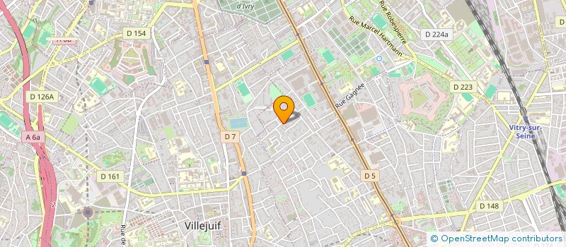 localisation de l'entreprise MADAME MARYVONNE CHEROUX à VITRY-SUR-SEINE