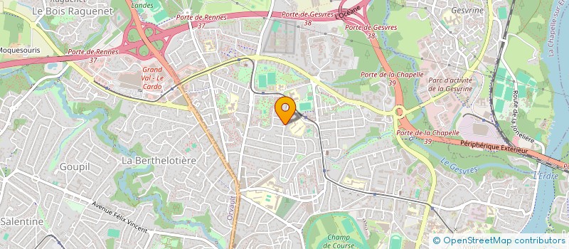 localisation de l'entreprise MADAME MARYVONNE COSSEC  NANTES