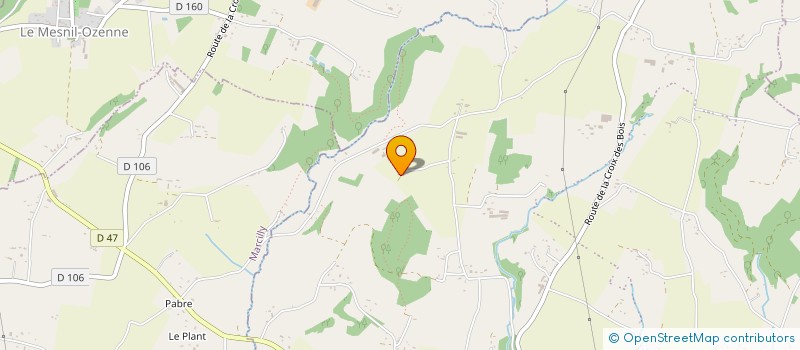 localisation de l'entreprise MADAME MARYVONNE COUETTE  ISIGNY-LE-BUAT