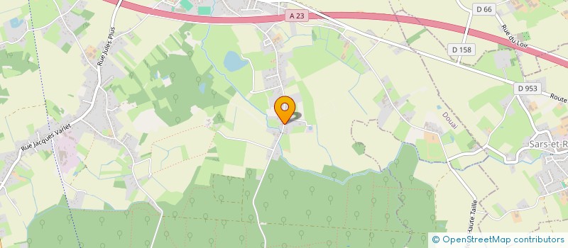 localisation de l'entreprise MADAME MARYVONNE DELERUE à BEUVRY-LA-FORET