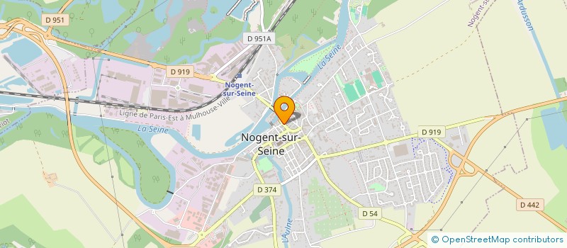 localisation de l'entreprise MADAME MARYVONNE FRANZI à NOGENT-SUR-SEINE