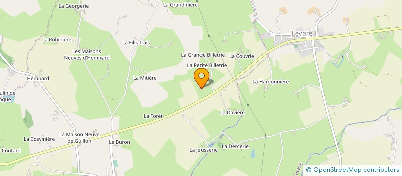 localisation de l'entreprise MADAME MARYVONNE GRANGER  LARCHAMP