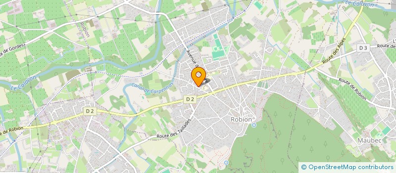 localisation de l'entreprise MADAME MARYVONNE JEANJEAN  ROBION