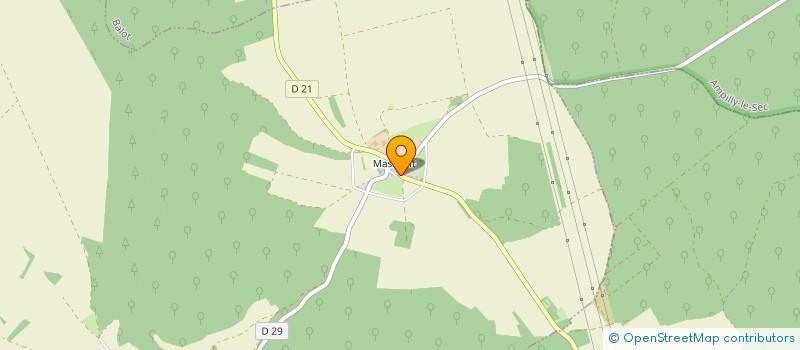 localisation de l'entreprise MADAME MARYVONNE JEANNE DIT GUILLEMETTE à NESLE-ET-MASSOULT