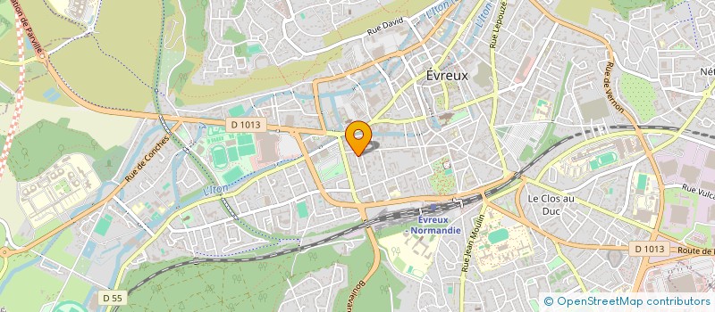 localisation de l'entreprise MADAME MARYVONNE LAMBLARDY à EVREUX