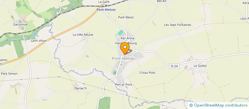 localisation de l'entreprise MADAME MARYVONNE LE BAIL  BOURBRIAC