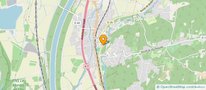 localisation de l'entreprise MADAME MARYVONNE LE GOFF  MONDRAGON