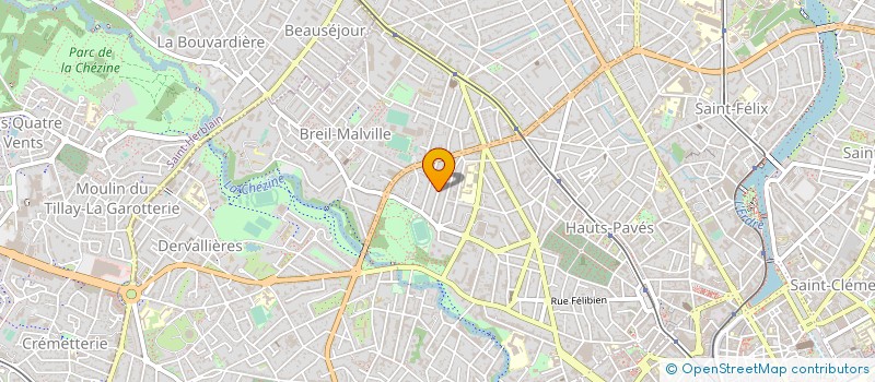 localisation de l'entreprise MADAME MARYVONNE LE-PAIH à NANTES