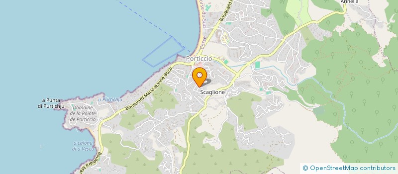 localisation de l'entreprise MADAME MARYVONNE LE SOUHAITIER à GROSSETO-PRUGNA
