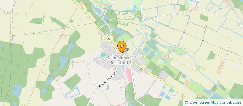 localisation de l'entreprise MADAME MARYVONNE LEZIER à SAINT-AIGNAN-LE-JAILLARD