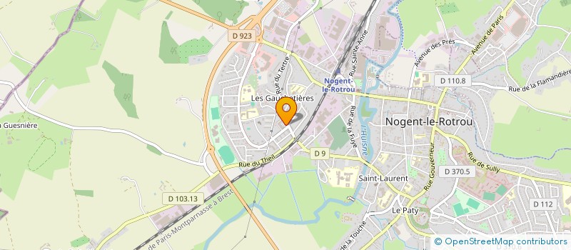 localisation de l'entreprise MADAME MARYVONNE MANCEAU à NOGENT-LE-ROTROU
