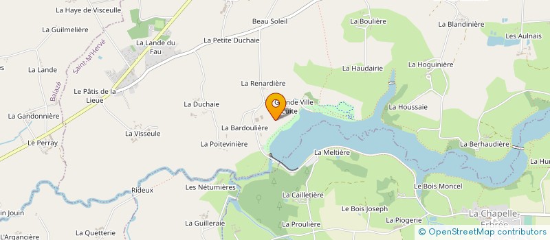 localisation de l'entreprise MADAME MARYVONNE MERIENNE à SAINT M'HERVE